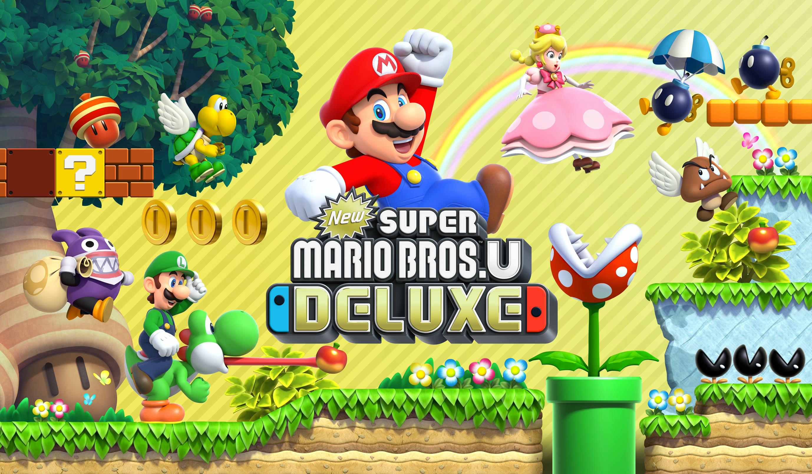 U New Super Mario Bros U Deluxe